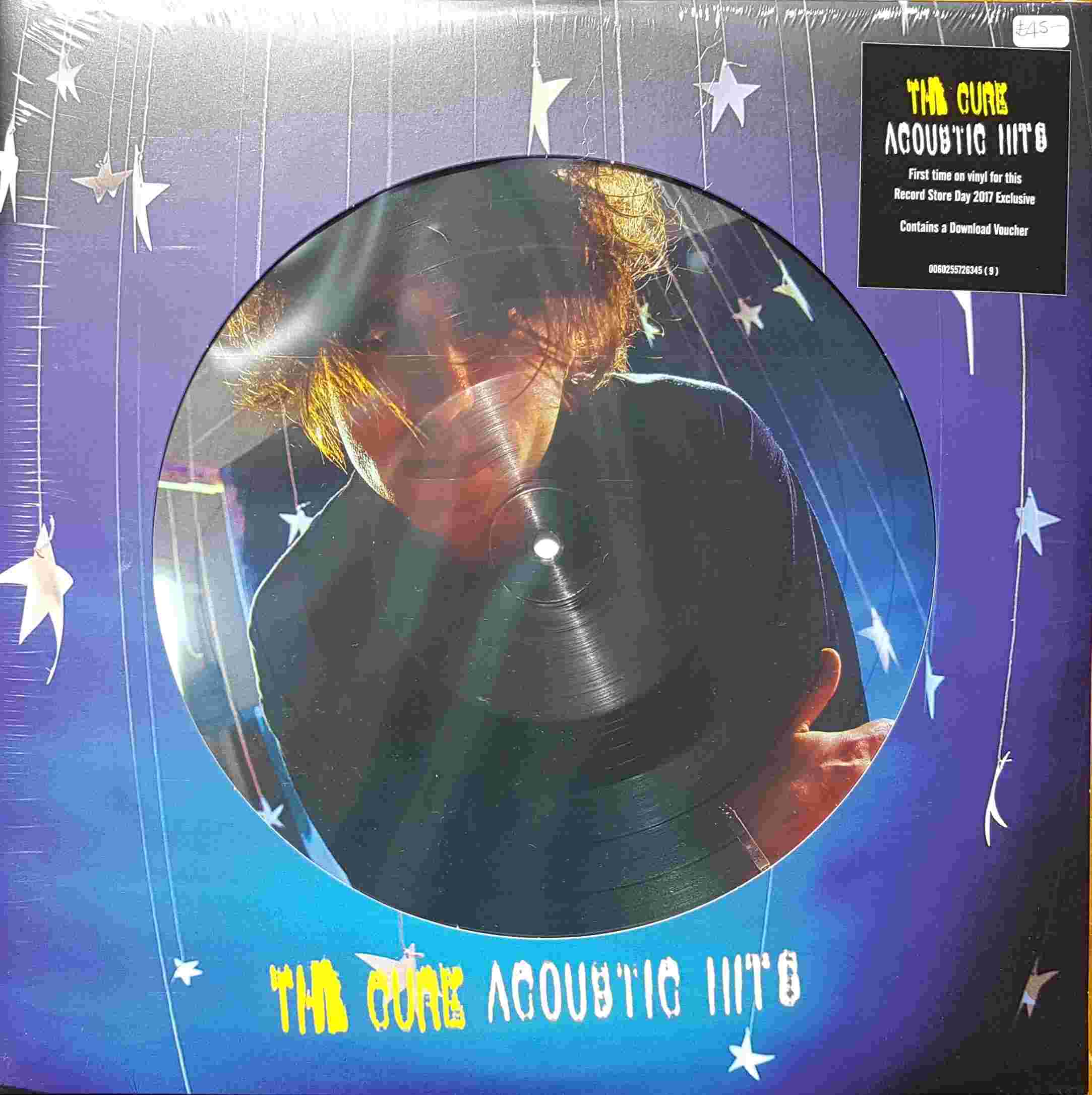 Picture of 572634 - 5 Acoustic hits - Limited edition picture discs - Record Store Day 2017 by artist The Cure 